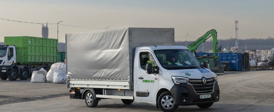 Parc auto pentru colectare